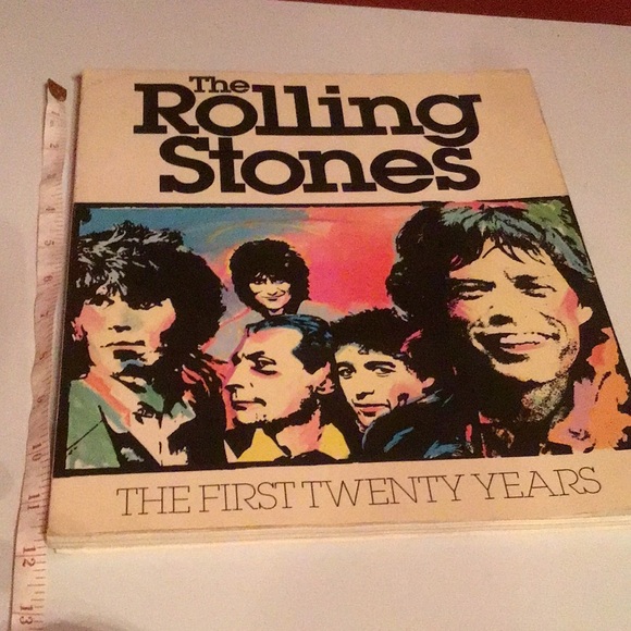 The Rolling Stones The First Twenty Years large softcover book David Dalton 1981 - Picture 12 of 12